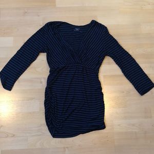 Motherhood maternity striped top